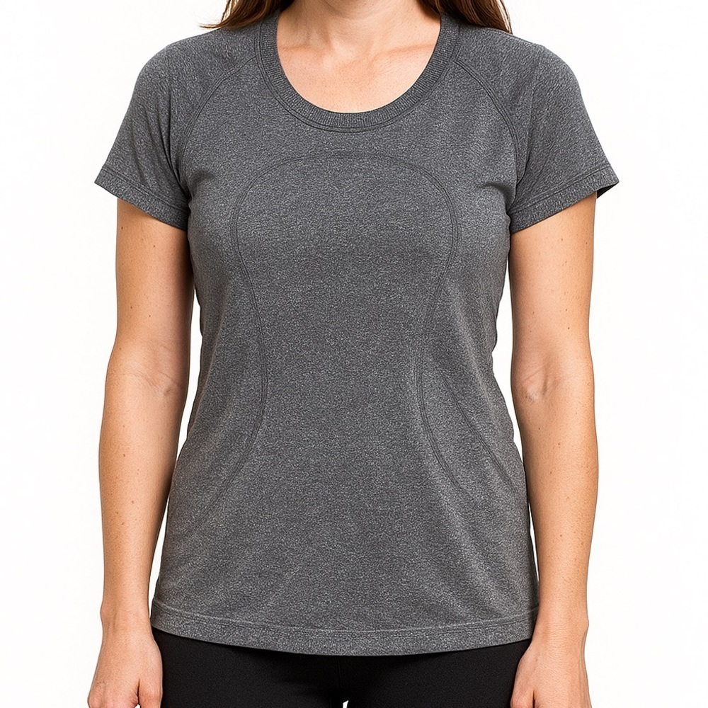 Pick 2/$15 Athleta Charcoal Short Sleeve Breathable Tee